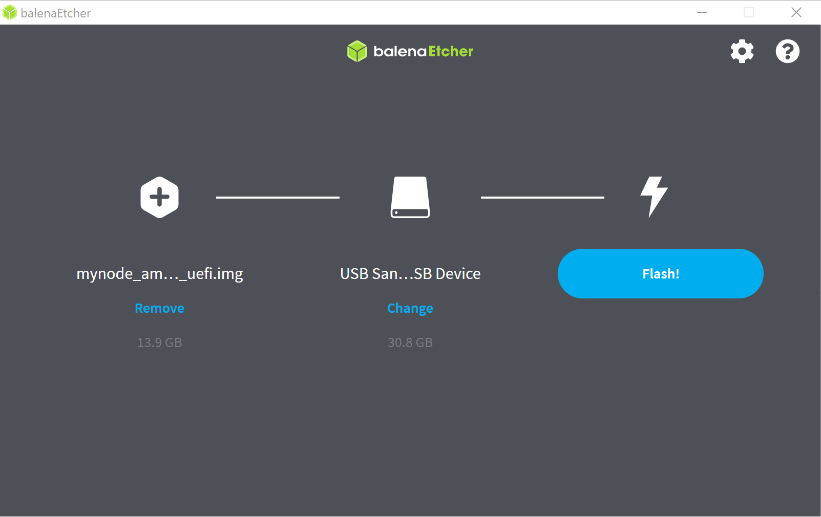 Flash USB thumbdrive
