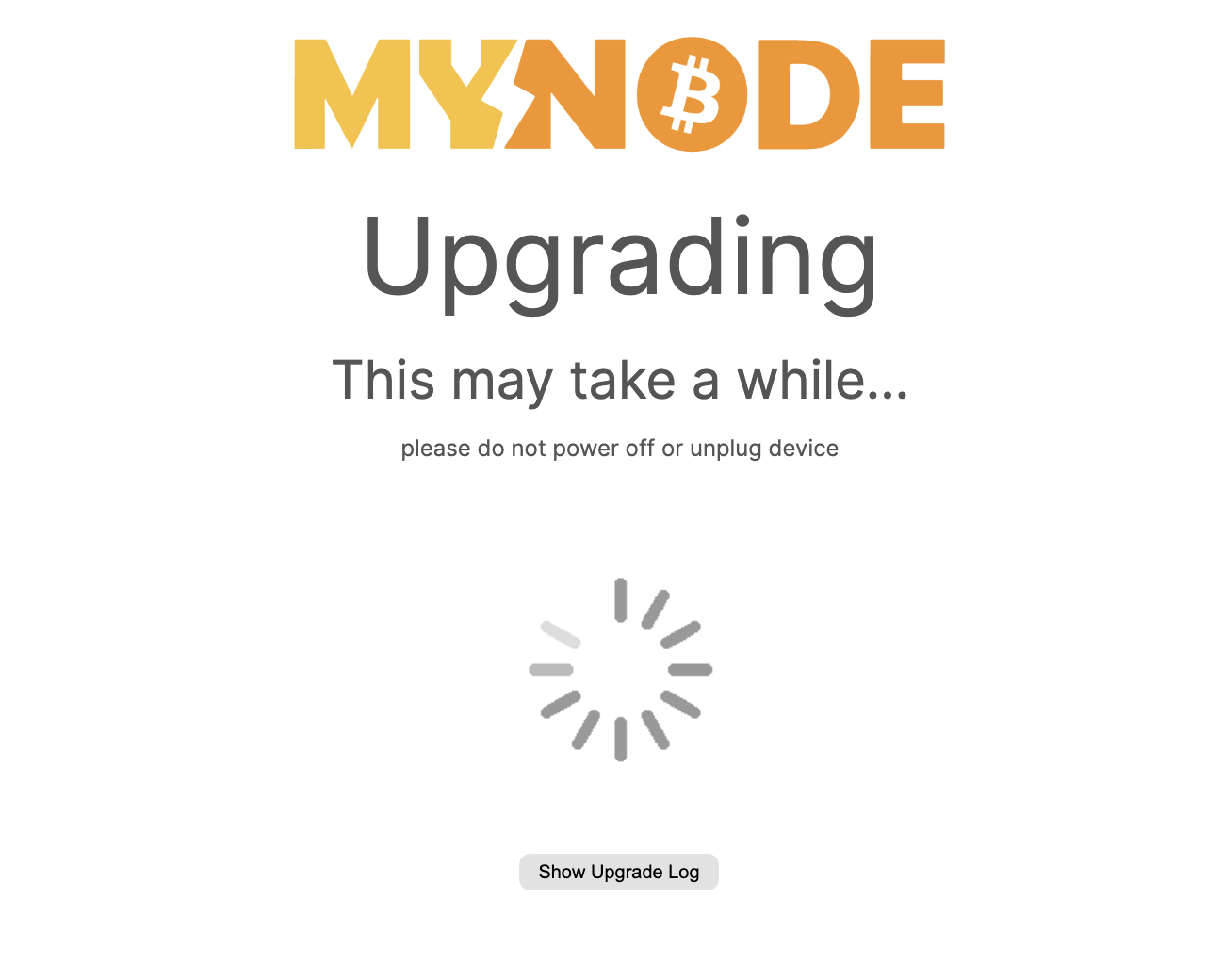 Upgrading