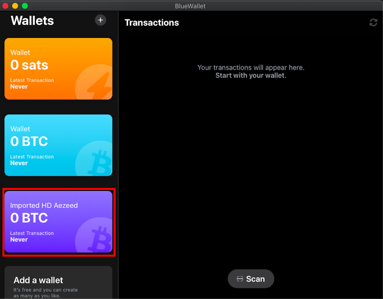 Transactions: MacOS
